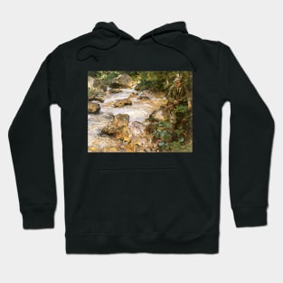 Trout Stream in the Tyrol by John Singer Sargent Hoodie